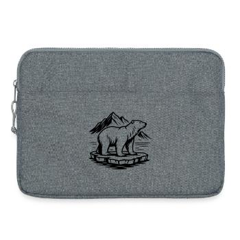Eisbär - Laptoptasche 15" - Grau meliert - Vorne