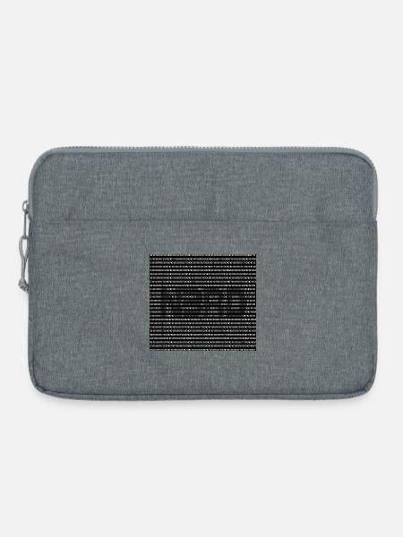 Nerd - Laptoptasche 15" - Grau meliert