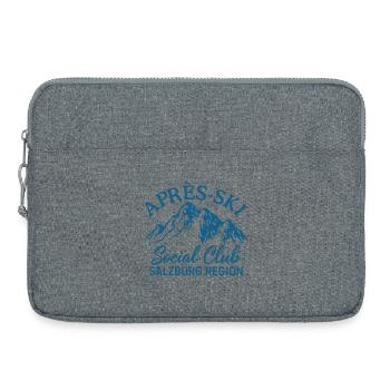 Après Ski Social Club Région de Salzbourg - Sacoche pour ordinateur portable 15 pouces - gris chiné - Devant