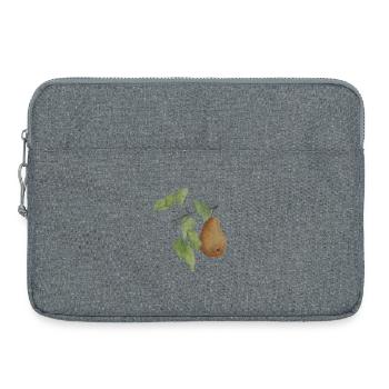 Fruit Pear - Laptop bag 15" - heather grey - Front