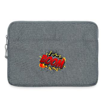 Boom Comic Grafik - Laptoptasche 15" - Grau meliert - Vorne