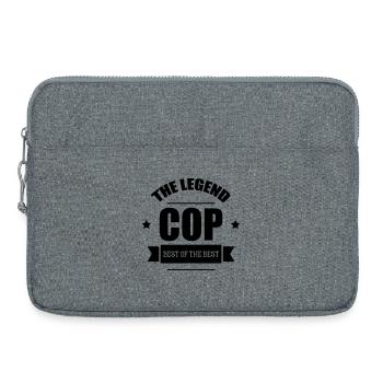 Police - Laptoptasche 15" - Grau meliert - Vorne