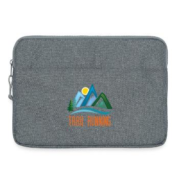 Trail Running - Sacoche pour ordinateur portable 15 pouces - gris chiné - Devant