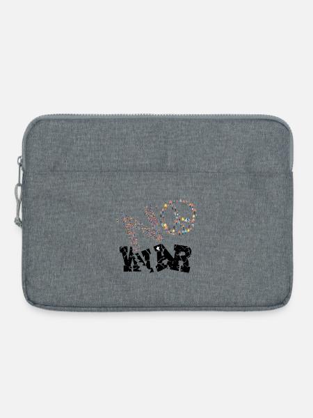 KEIN KRIEG - Laptoptasche 15" - Grau meliert