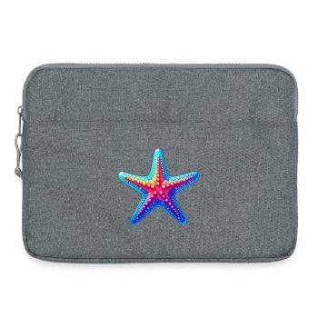 Étoile de mer - Sacoche pour ordinateur portable 15 pouces - gris chiné - Devant