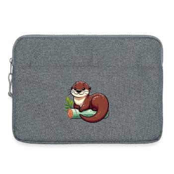 Otter - Laptop bag 15" - heather grey - Front