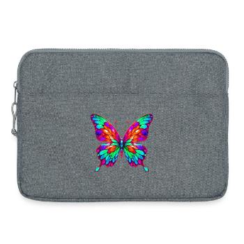 Papillon - Sacoche pour ordinateur portable 15 pouces - gris chiné - Devant
