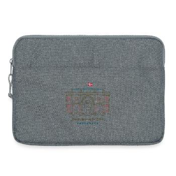 Copenhagen, SMK Art Museum, Drawing Denmark - Laptop bag 15" - heather grey - Front