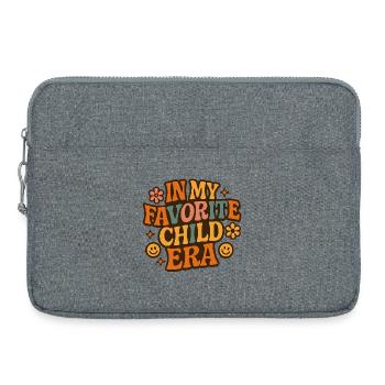 Dans l’humour de My Favorite Child Era Daughter Families - Sacoche pour ordinateur portable 15 pouces - gris chiné - Devant