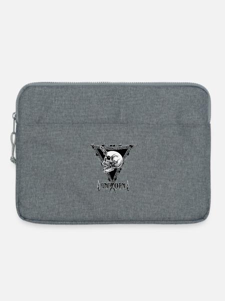 Tödliches Einhorn - Laptoptasche 15" - Grau meliert