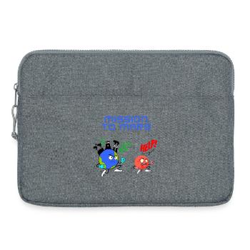 Mission to Mars - Laptop bag 15" - heather grey - Front