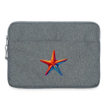 Starfish - Laptop bag 15" - heather grey - Front