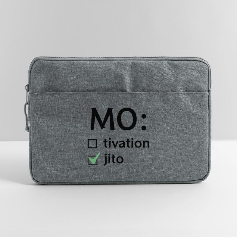 Motivation oder Mojito Laptoptasche 15"
