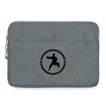 Aïkido - Art Martial - Aïkidoka - Sacoche pour ordinateur portable 15 pouces - gris chiné - Devant