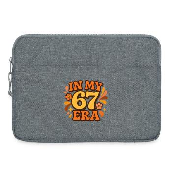 Dans mon anniversaire d’humour italien de cerveau pourri de l’ère 67 - Sacoche pour ordinateur portable 15 pouces - gris chiné - Devant