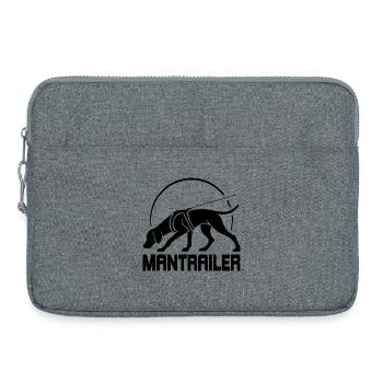 Chiens de recherche Vizsla MANTRAILER Saules chiens - Sacoche pour ordinateur portable 15 pouces - gris chiné - Devant