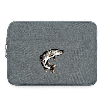 Hecht Design - Laptoptasche 15" - Grau meliert - Vorne