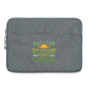 Mexiko Party Crew - Laptoptasche 15" - Grau meliert - Vorne
