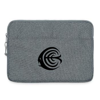 Kugelfisch - Laptoptasche 15" - Grau meliert - Vorne