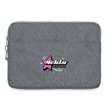 Modular Addicted Synthesizer  - Laptoptasche 15" - Grau meliert - Vorne