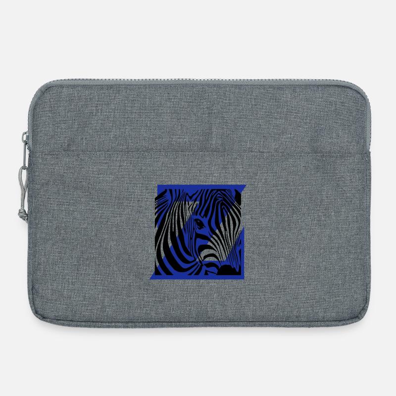 Zebra Mix - Laptop bag 15" - heather grey