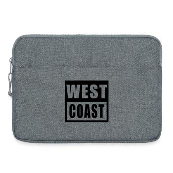 West Coast Design Hip Hop - Laptop bag 15" - heather grey - Front