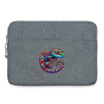 Gecko - Laptoptasche 15" - Grau meliert - Vorne