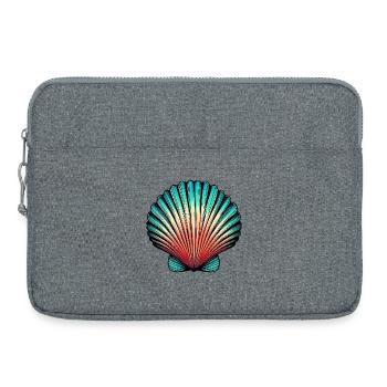 Shell - Laptop bag 15" - heather grey - Front