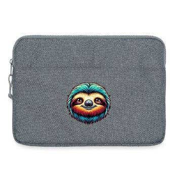 Paresse - Sacoche pour ordinateur portable 15 pouces - gris chiné - Devant