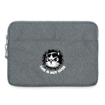 Nicht mehr als 2 (dunkel) - Laptoptasche 15" - Grau meliert - Vorne