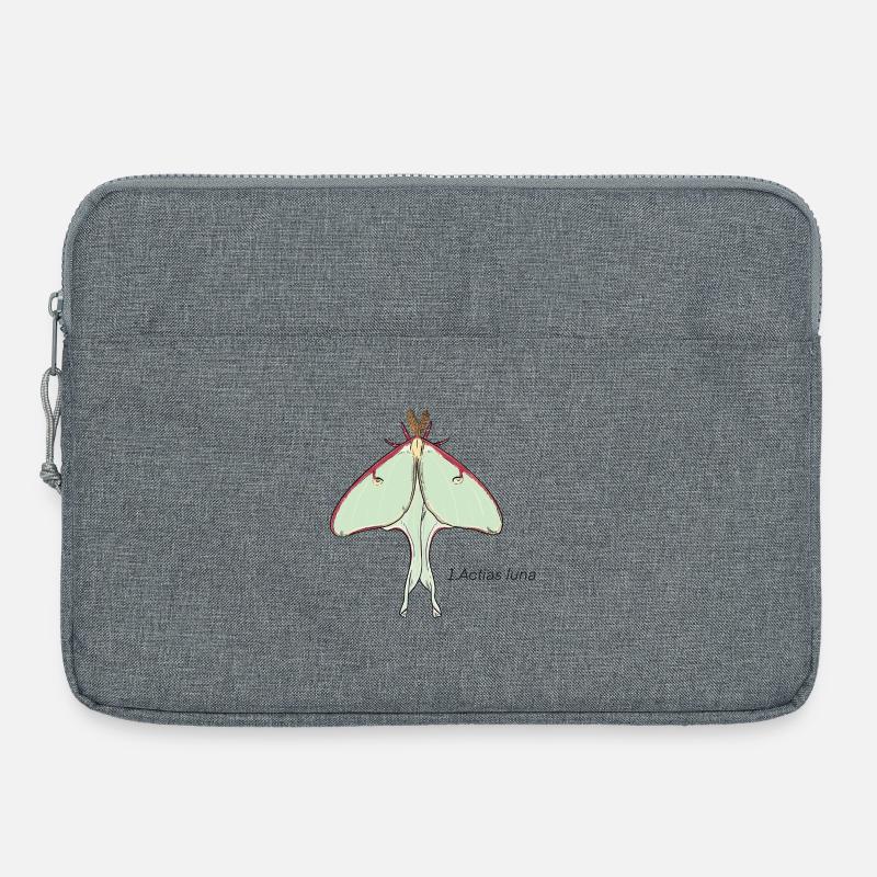 Schmetterling - Laptoptasche 15" - Grau meliert