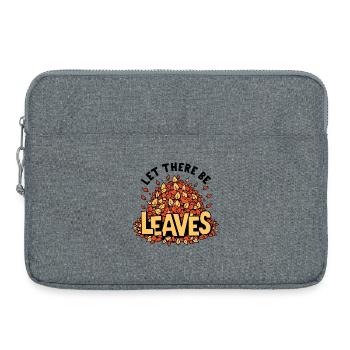 Herbstlaub Herbstlaub Herbstlaub Herbstlaub - Laptoptasche 15" - Grau meliert - Vorne