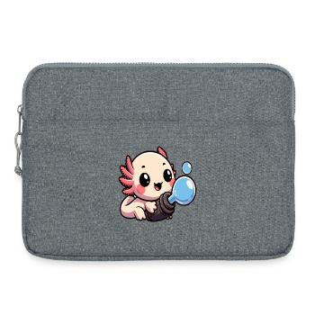 Bubble Buddy Schlüpfling - Laptoptasche 15" - Grau meliert - Vorne