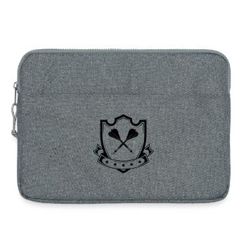 Dart Coat of Arms - Laptop bag 15" - heather grey - Front