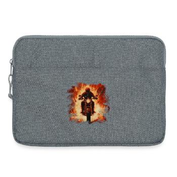 Motards de Flame Storm - Sacoche pour ordinateur portable 15 pouces - gris chiné - Devant
