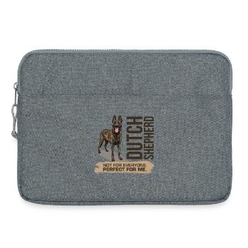 Berger hollandais - Dutchie - Sacoche pour ordinateur portable 15 pouces - gris chiné - Devant