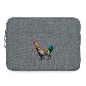 ZINNEKE DU SUD - Bellegique - Sacoche pour ordinateur portable 15 pouces - gris chiné - Devant