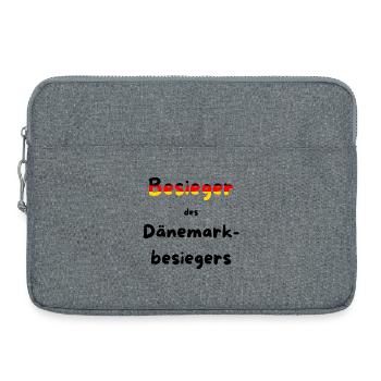 Besieger des Dänemarkbesiegers - Handball - Laptoptasche 15" - Grau meliert - Vorne