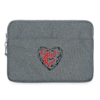 Schulkind 2026  - Laptoptasche 15" - Grau meliert - Vorne