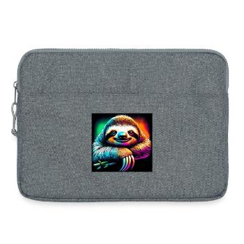 paresse - Sacoche pour ordinateur portable 15 pouces - gris chiné - Devant