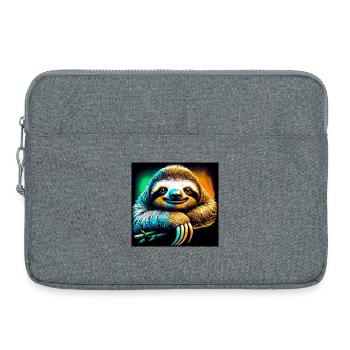 paresse - Sacoche pour ordinateur portable 15 pouces - gris chiné - Devant
