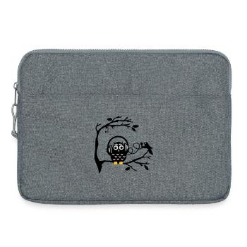 musikgenuss - Laptoptasche 15" - Grau meliert - Vorne