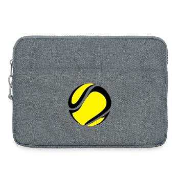 Balle de tennis - Sacoche pour ordinateur portable 15 pouces - gris chiné - Devant