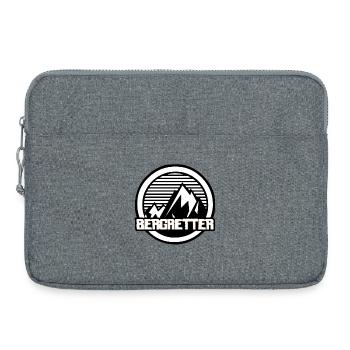 Bergsteiger - Bergretter - Bergrettung - Wanderung - Laptoptasche 15" - Grau meliert - Vorne