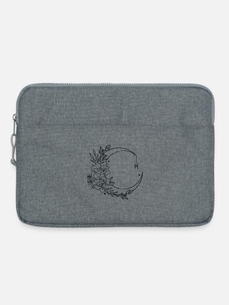 Fische Astrologie - Laptoptasche 15" - Grau meliert