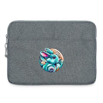 Rabbit - Laptop bag 15" - heather grey - Front