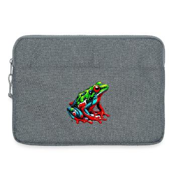Frog - Laptop bag 15" - heather grey - Front