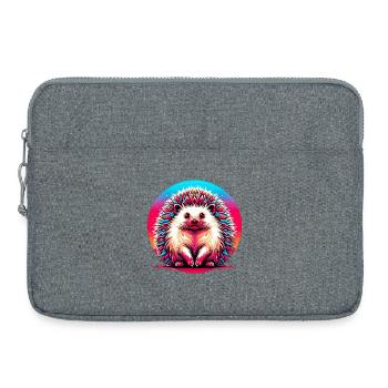 Igel - Laptoptasche 15" - Grau meliert - Vorne