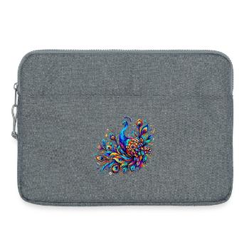 Paon - Sacoche pour ordinateur portable 15 pouces - gris chiné - Devant