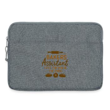 Journeyman baker - Laptop bag 15" - heather grey - Front